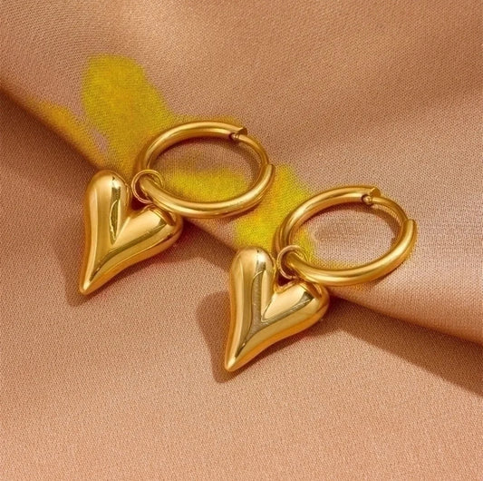 Luxe Heartbeat Earrings