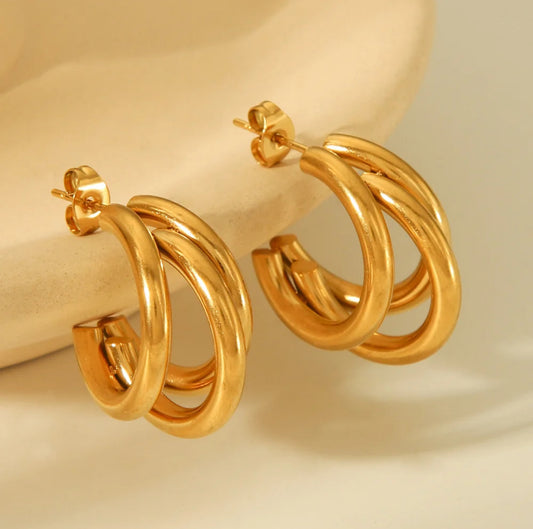 Retro Radiance Earrings